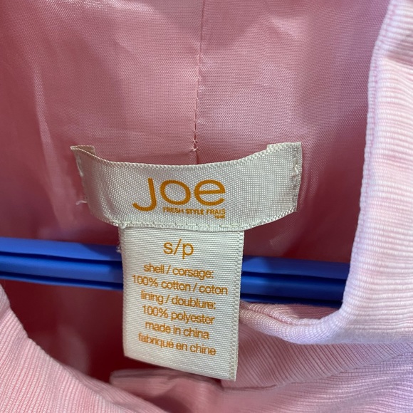 JOE FRESH Pink 3/4 sleeve coat - Picture 3 of 3